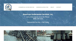 Desktop Screenshot of americanunderwaterservices.com